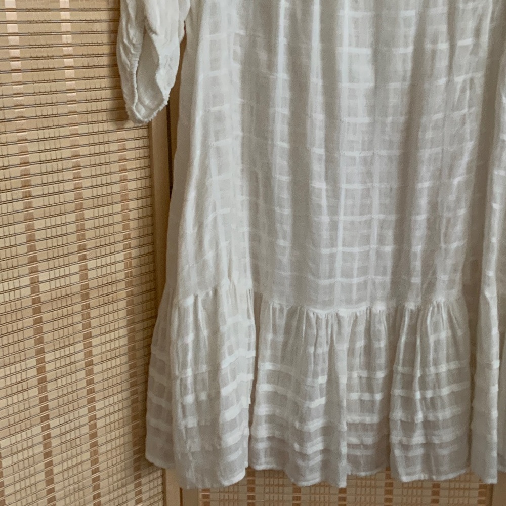 Free People White Lace Detail Dress and Slip - Picture 9 of 13